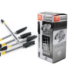 中性笔真彩E550必备针管型水笔 0.5mm商务办公文具简约实惠 30支
