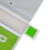 远生US-2030DA4 2寸3孔D型纸板文件夹 活页夹 三面插袋打孔夹白夹
