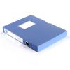 Deli/得力5602档案盒 A4文件盒2寸粘扣塑料资料盒文档盒办公用品