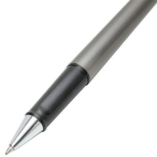 得力(deli)0.7mm商务中性笔水笔签字笔 办公用品 12支/盒黑