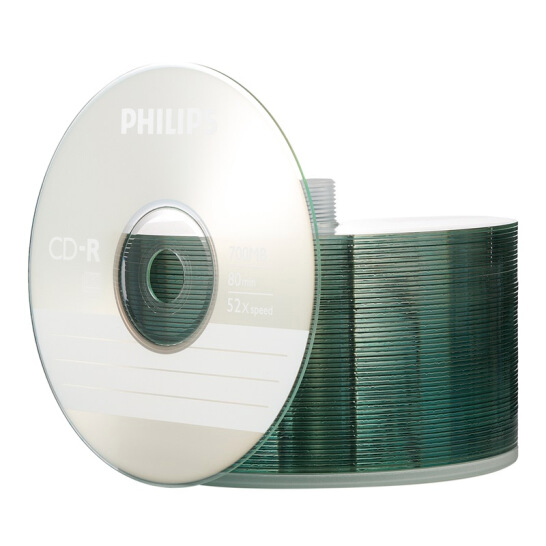 飞利浦CD-R光盘(50片/桶）