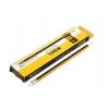 晨光(M&G) AWP30803六角木杆铅笔黄黑抽条HB 12支/小盒