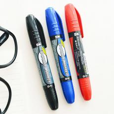 正品晨光MG2110蓝色记号笔大号双杰双头马克笔pop广告笔白板笔